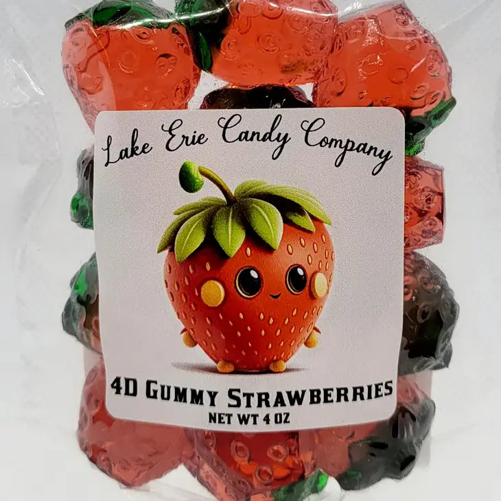 4D Gummy Strawberries
