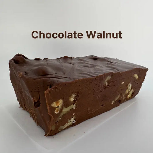 Chocolate Walnut Fudge (1/4 lb Wrap)