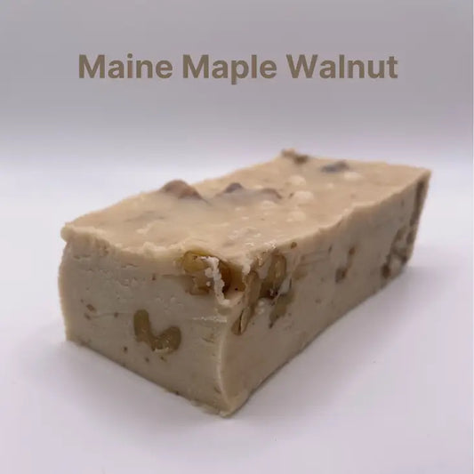 Maine Maple Walnut Fudge (1/4 lb Wrap)