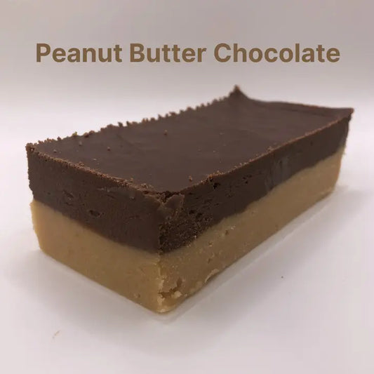 Peanut Butter Chocolate Fudge (1/4 lb Wrap)
