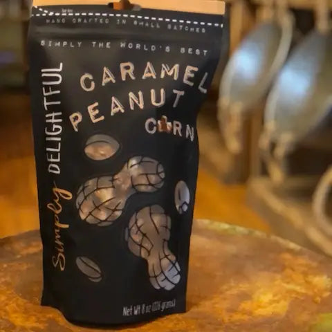 Caramel Peanut Corn 8 oz