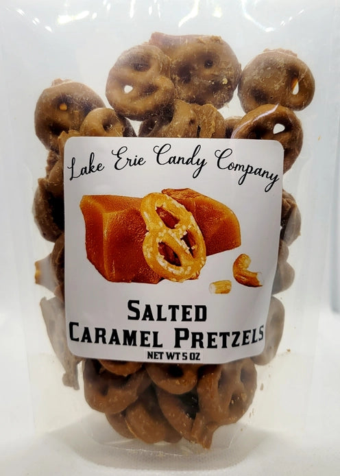 Salted Caramel Pretzels