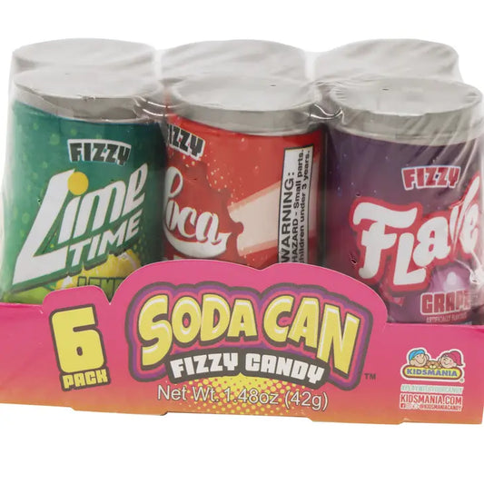 Kidsmania Fizzing Soda Cans Candy