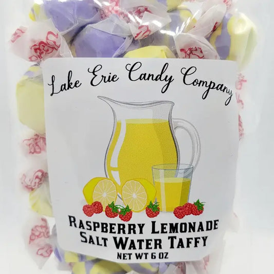 Raspberry Lemonade Salt Water Taffy