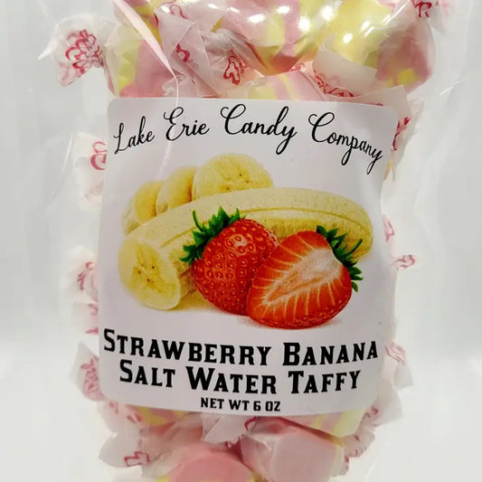 Strawberry Banana Salt Water Taffy